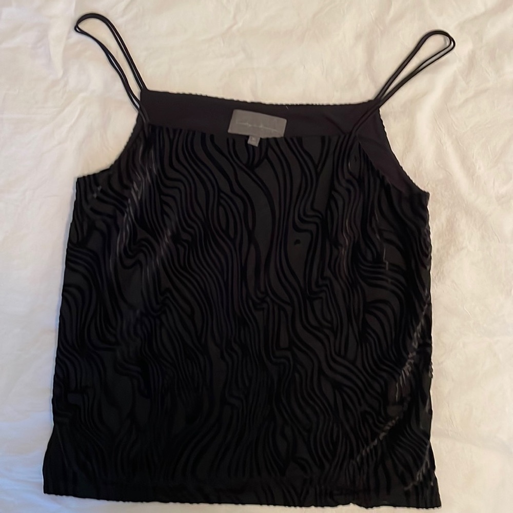 Anthropologie Sunday in Brooklyn velvet camisole tank